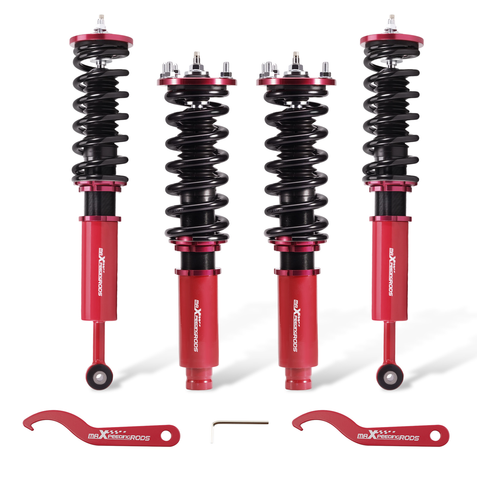 24 Way Adjustable Damper Coilover For Honda Accord CG1 CG2 CG3 CG5 CG6 1998-2002