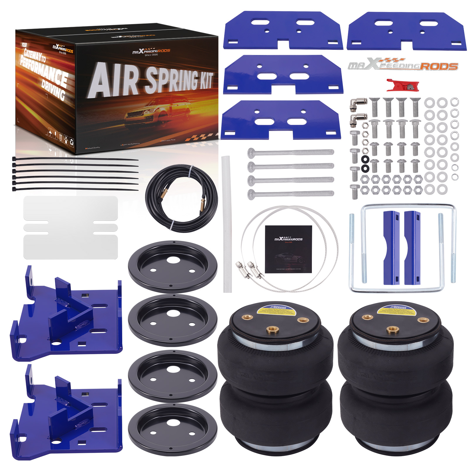 MaXpeedingrods Air Sping Suspension Kit For For Dodge RAM 2500 3500 Pickup 4WD