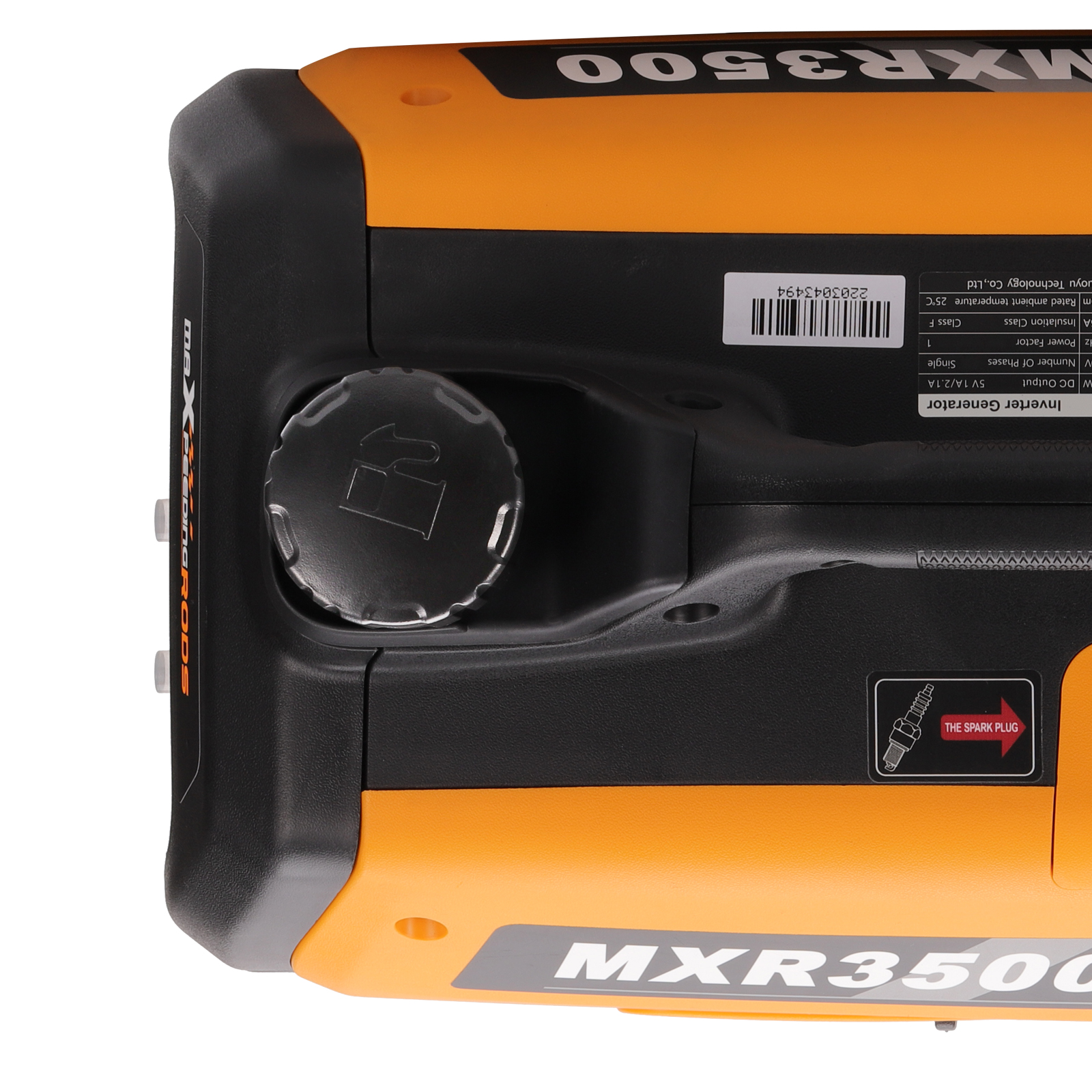 3500W Generator Portable Inverter  Gas Powered Super Quiet for RV Home Backup