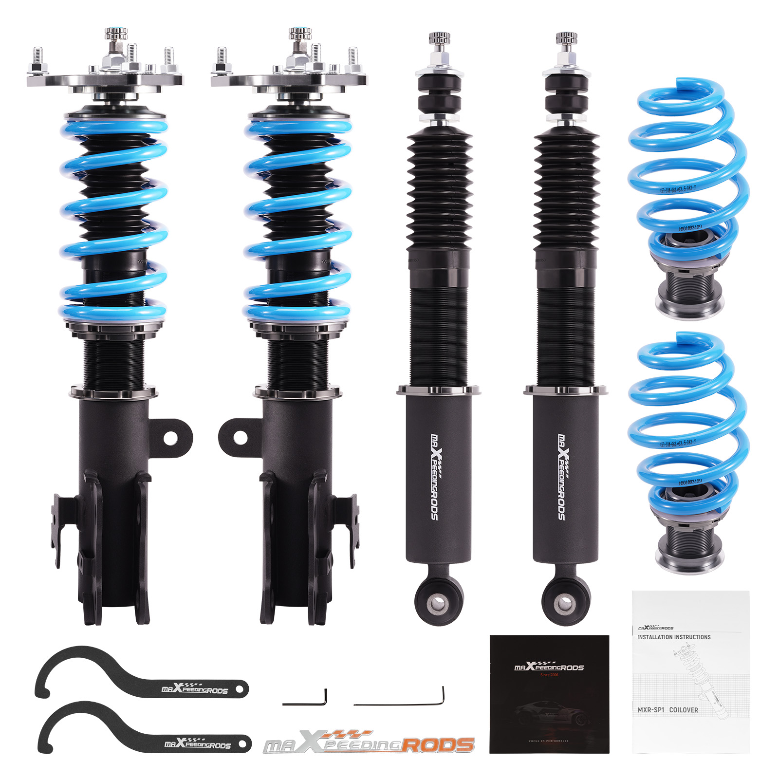 Racing Sport Coilovers for Scion TC 2011-2016 Adjustable Height & Damping Force