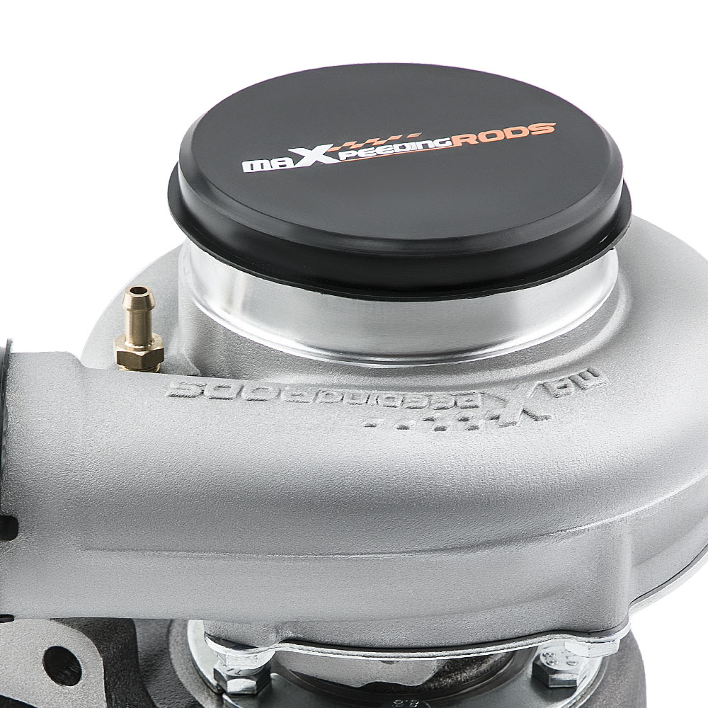 Universal GT35 GT3582 Turbocharger Turbine A/R .63 600HP Water + Oil Cooling