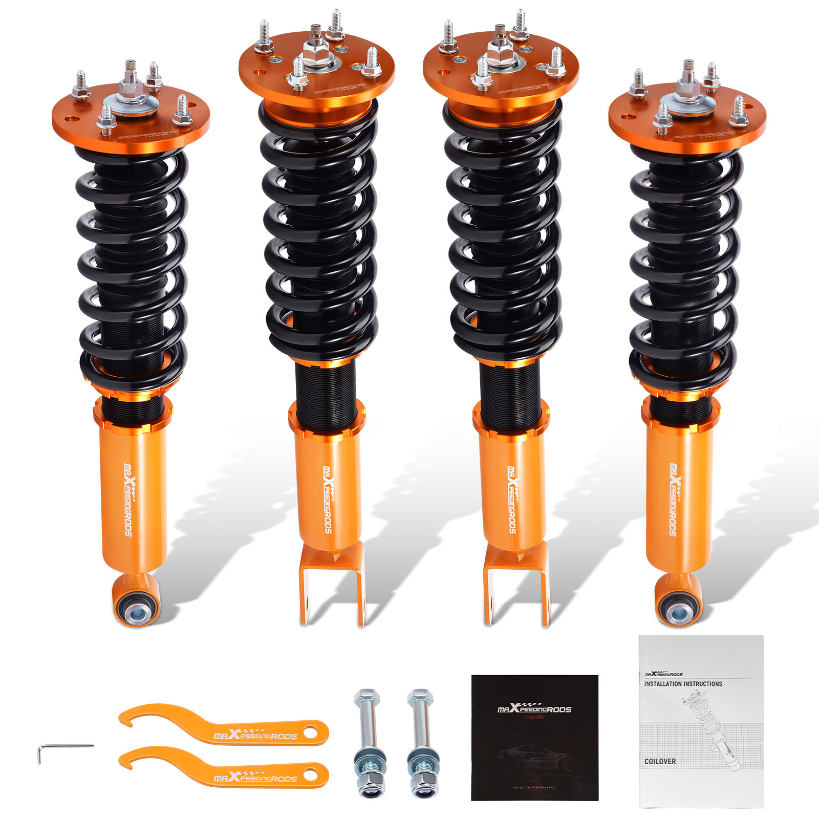 24 Ways Adjustable Damper Force Coilover For Jaguar XF 2007-2015 Front Fork