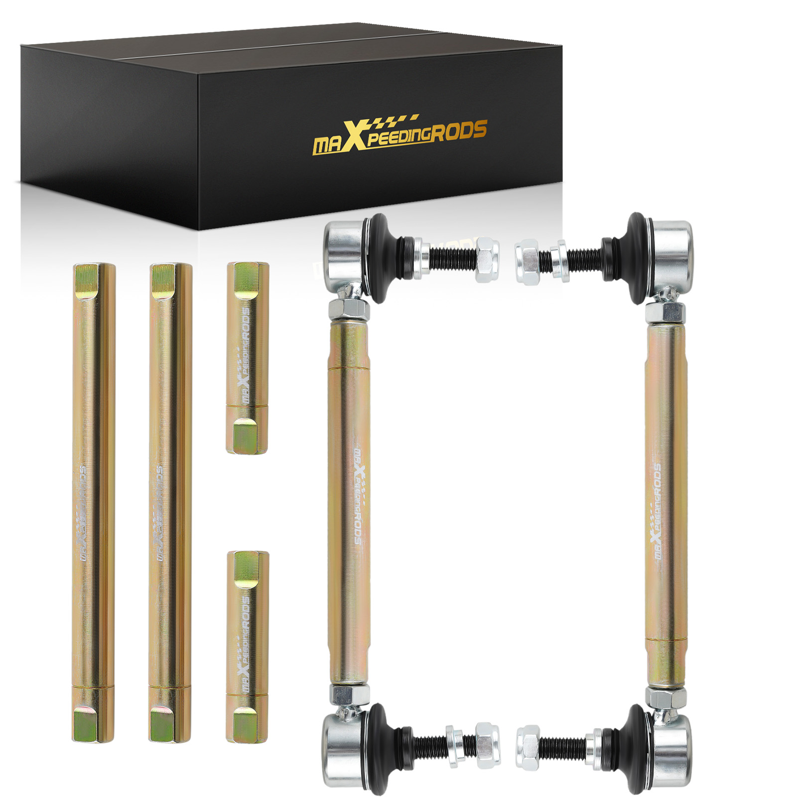 Front Adjustable Sway Bar End Links Kit For BMW 3 Series E90/E91/E92/E93