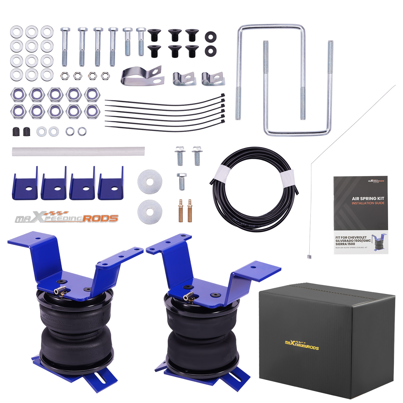 MaXpeedingrods Air Sping Suspension Kit For Chevrolet Silverado GMC Sierra 1500