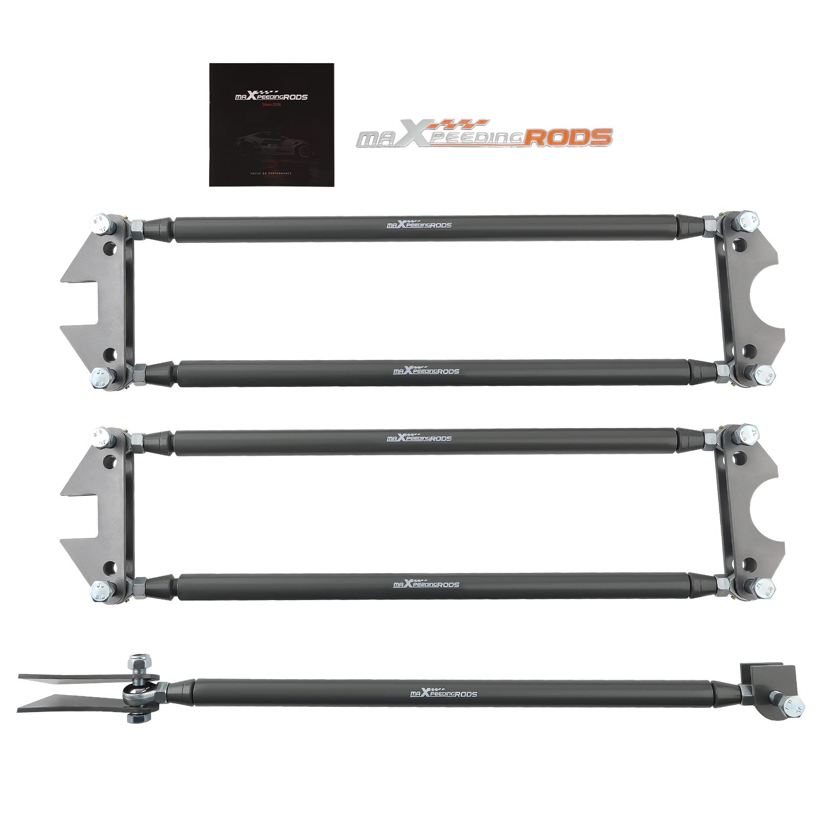 Rear Weld-On Parallel 4 Link Suspension Kit 24