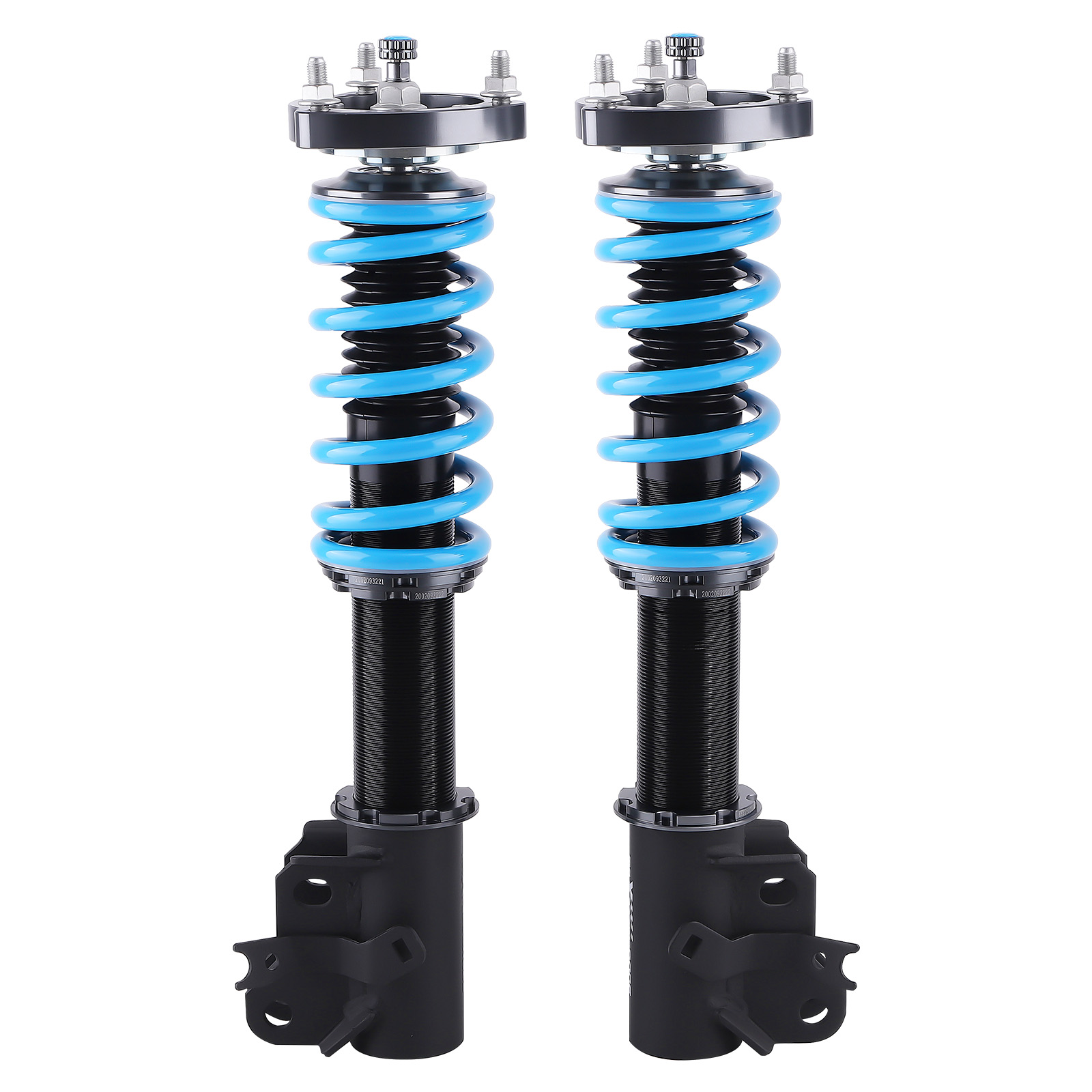 Adjustable Coilover for Honda Civic FD6 FD7 2006-2011 Black Body Blue Spring