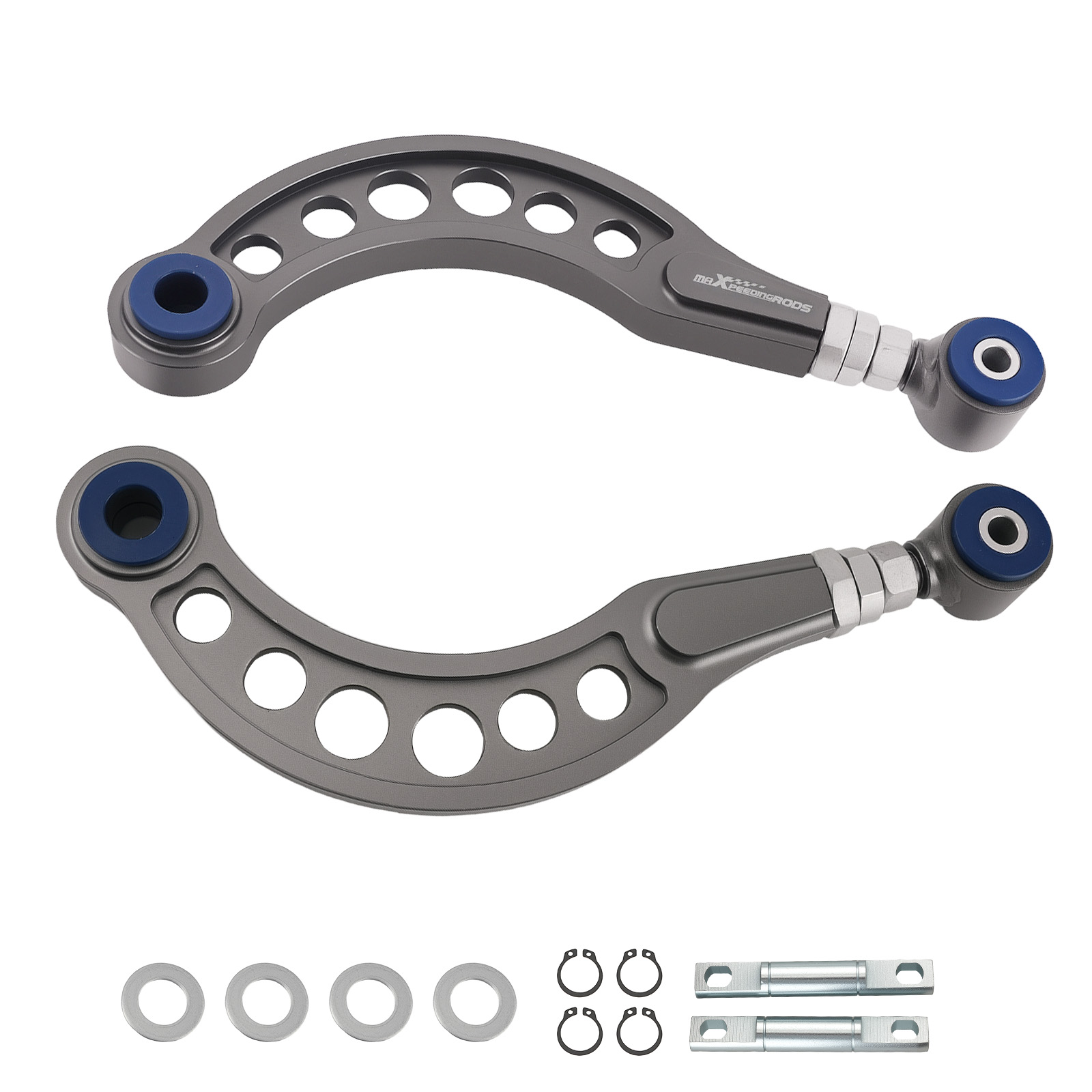 2x Adjustable Rear Upper Camber Control Arms Kit For Honda Civic Coupe 2006-2015