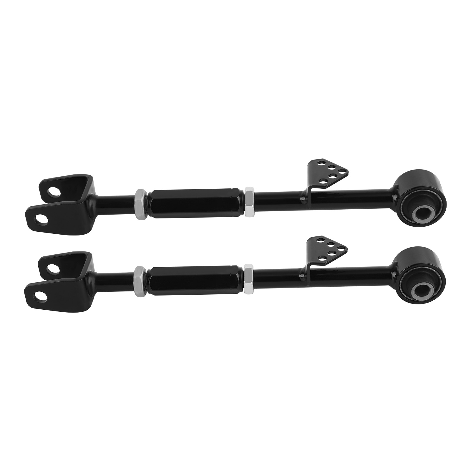 Steel Front Ball Joint + Rear Camber Control Arm Toe Kit For 08-13 Accord TL TSX