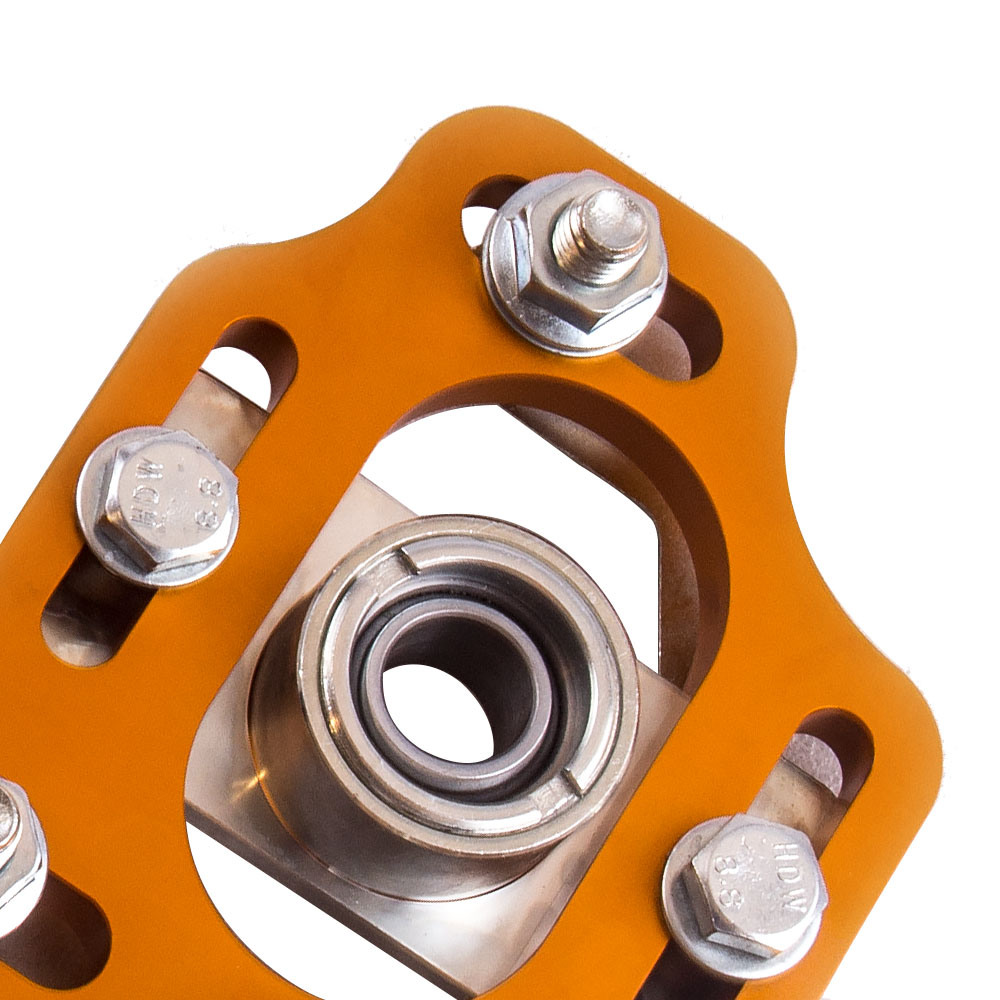 Pair Front Adjustable Caster Plates Camber Plate for Ford Mustang 1979-1989