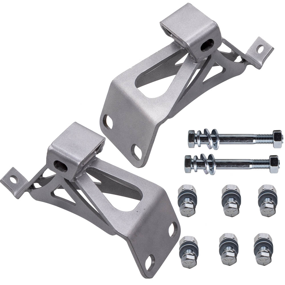 Sheet Metal Brackets for GMC Truck 1963-1972 Small Block V8 (Set of 2)