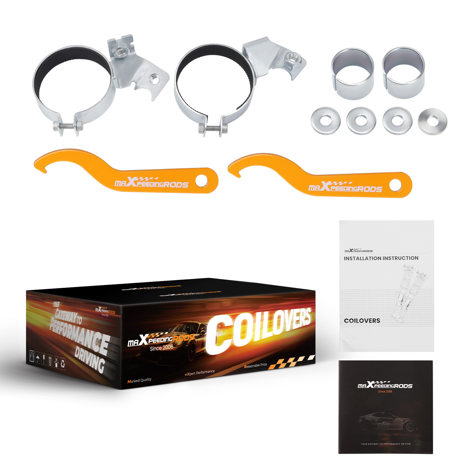 Coilover Lowering Kit For Honda CR-X 1988-1991 ED EE EF ED8 ED9 Rear fork type