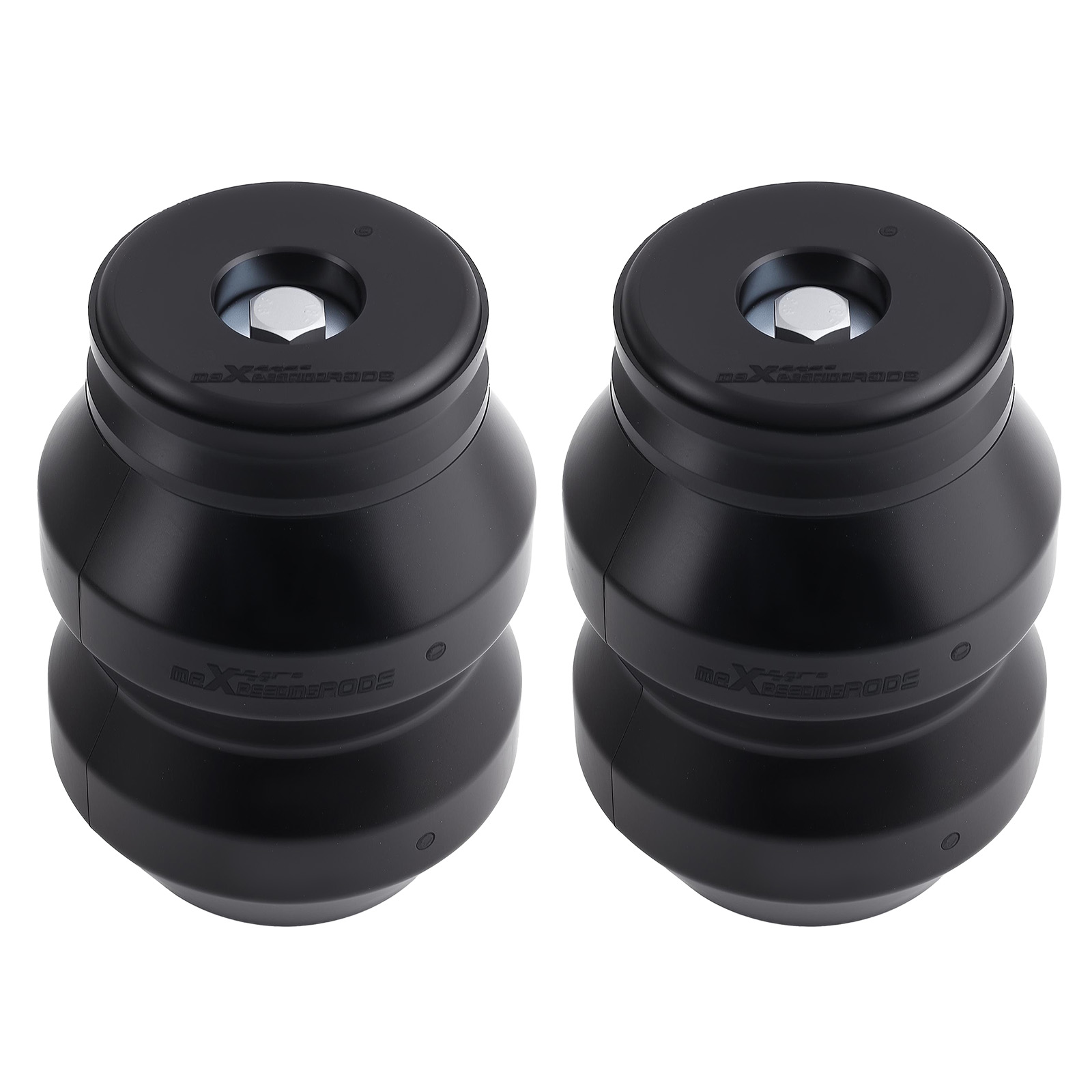 Pair Rear Suspension Rubber Springs For GMC Chevrolet Silverado 2500 3500 HD