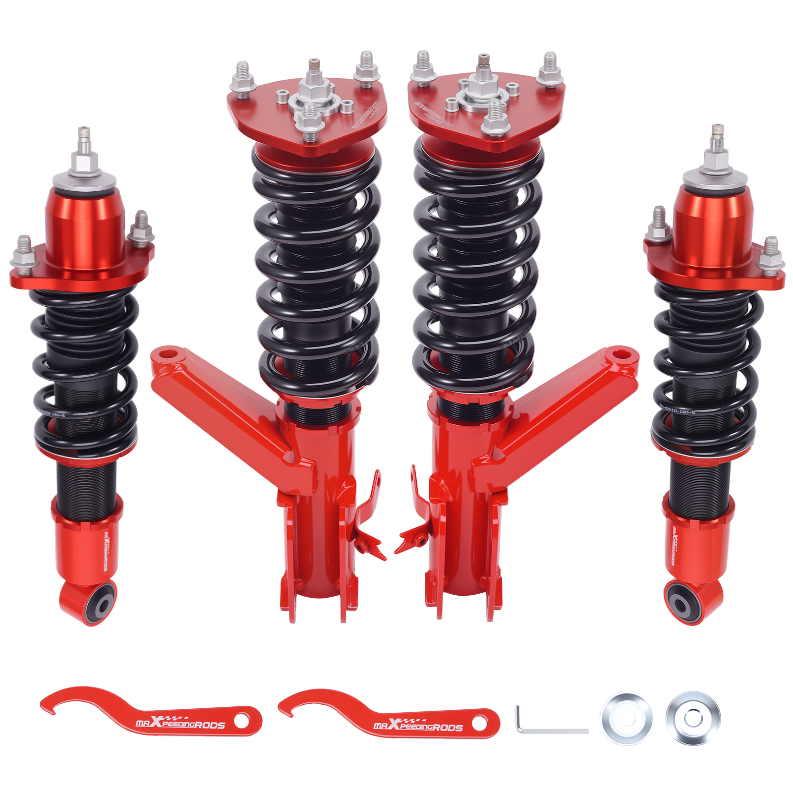 Coilover Spring & Shock Assembly For Honda Civic VII DX Coupe EM2 2001-2005