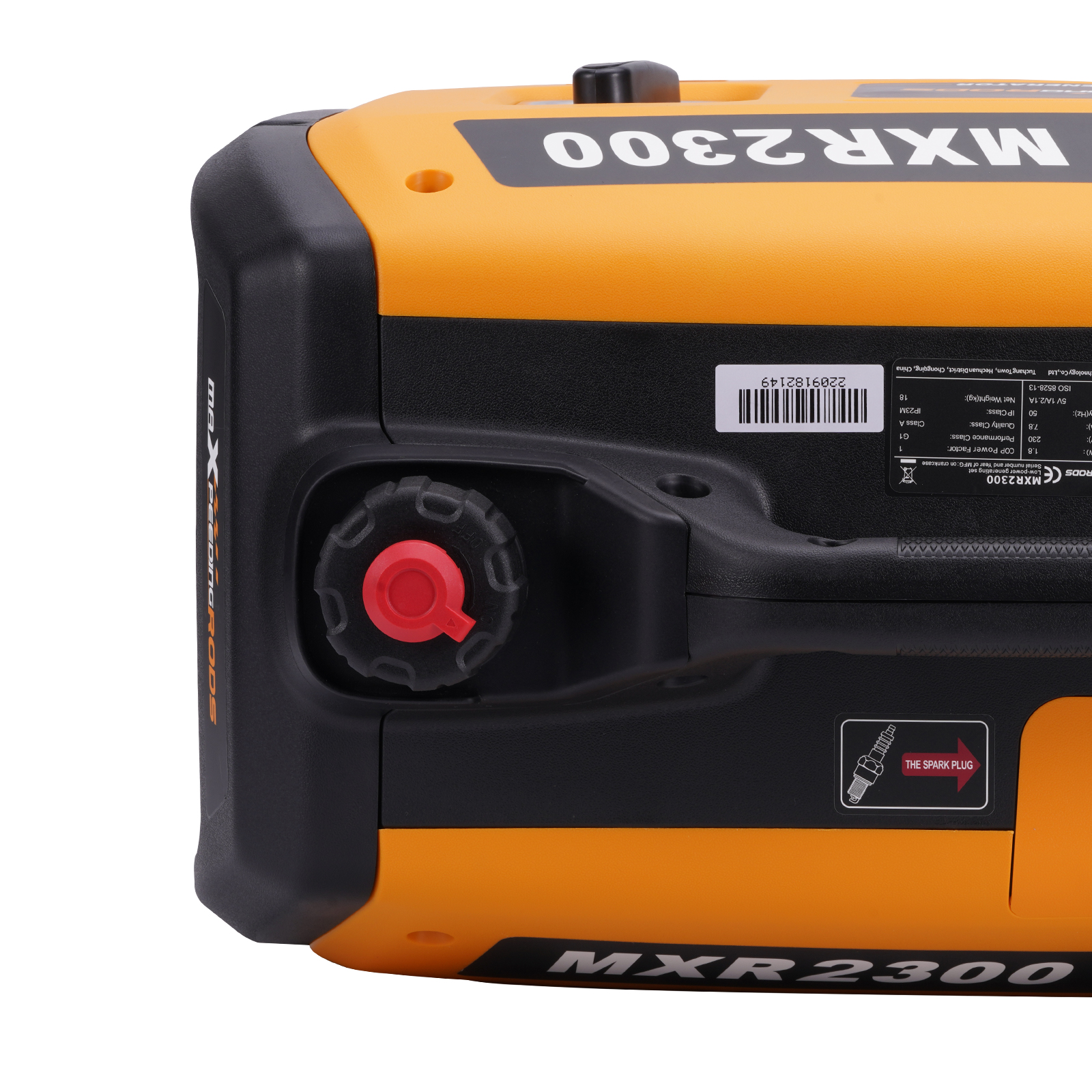 2300W Inverter Generator Portable Super Quiet Gasoline Powered for Home Backup