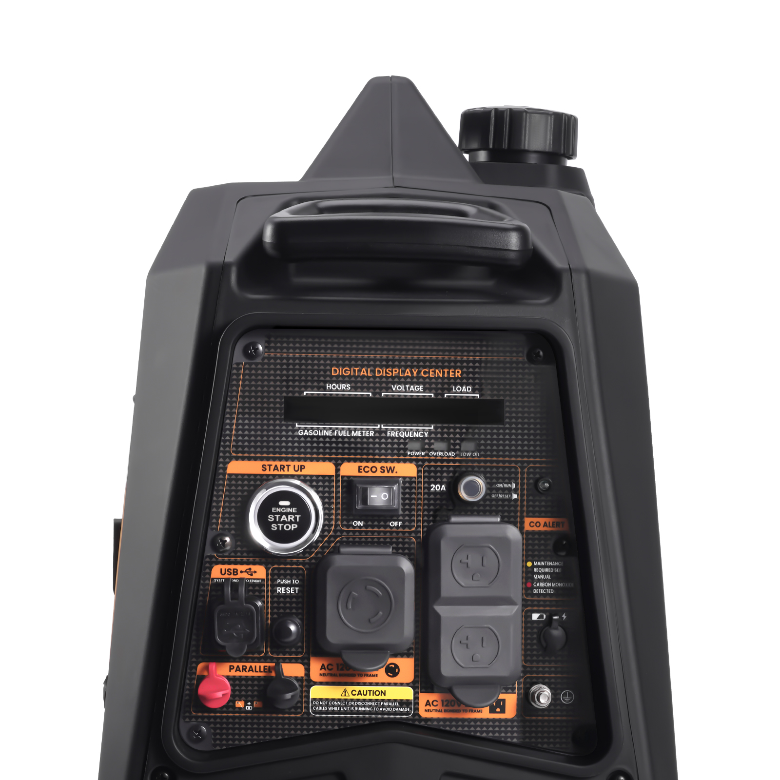 3500Watt Portable Propane Generator Gas Powered Dual Fuel  Electric Start for RV