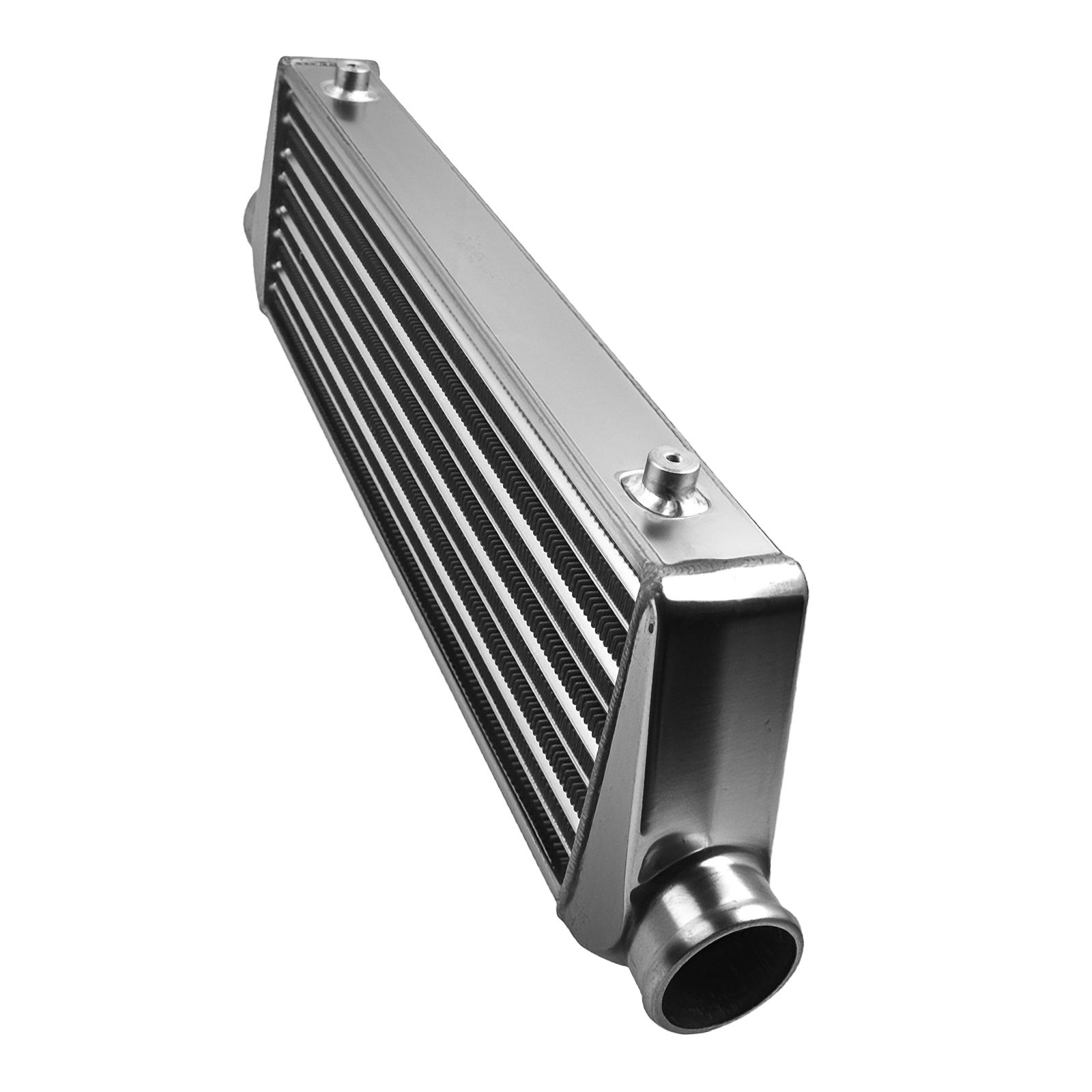 2.5'' Outlet / Inlet Bar & Plate Front Mount Turbo Intercooler 550x180x65mm