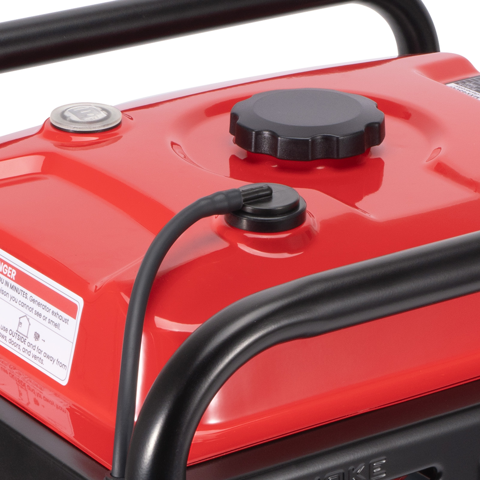 Gas Powered Generator 4800W Peak Digital Inverter Pure Sine Wave USB Outlets