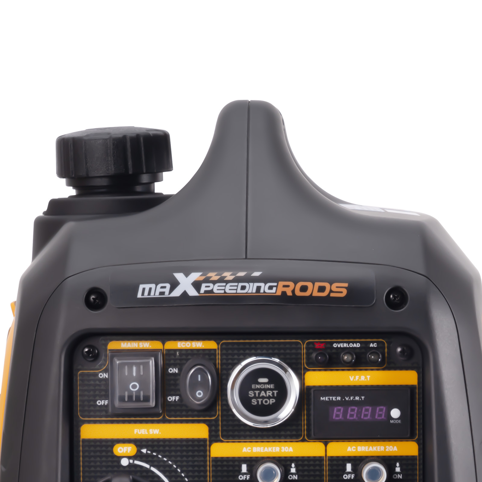 5KW Portable Inverter Generator Gas Powered Electric/Remote Start 120V