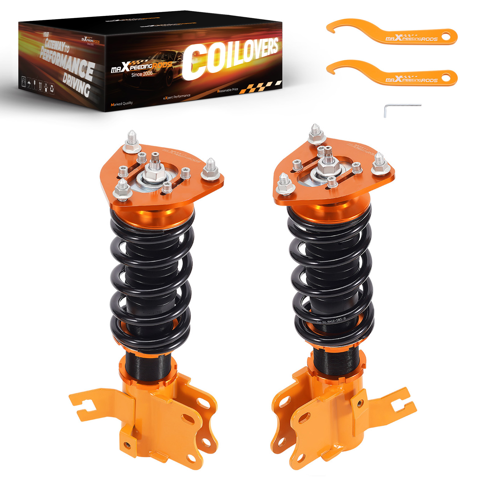 Adjustable Coilover Damper for Nissan S13 240SX Silvia 180SX 89-99 Golden
