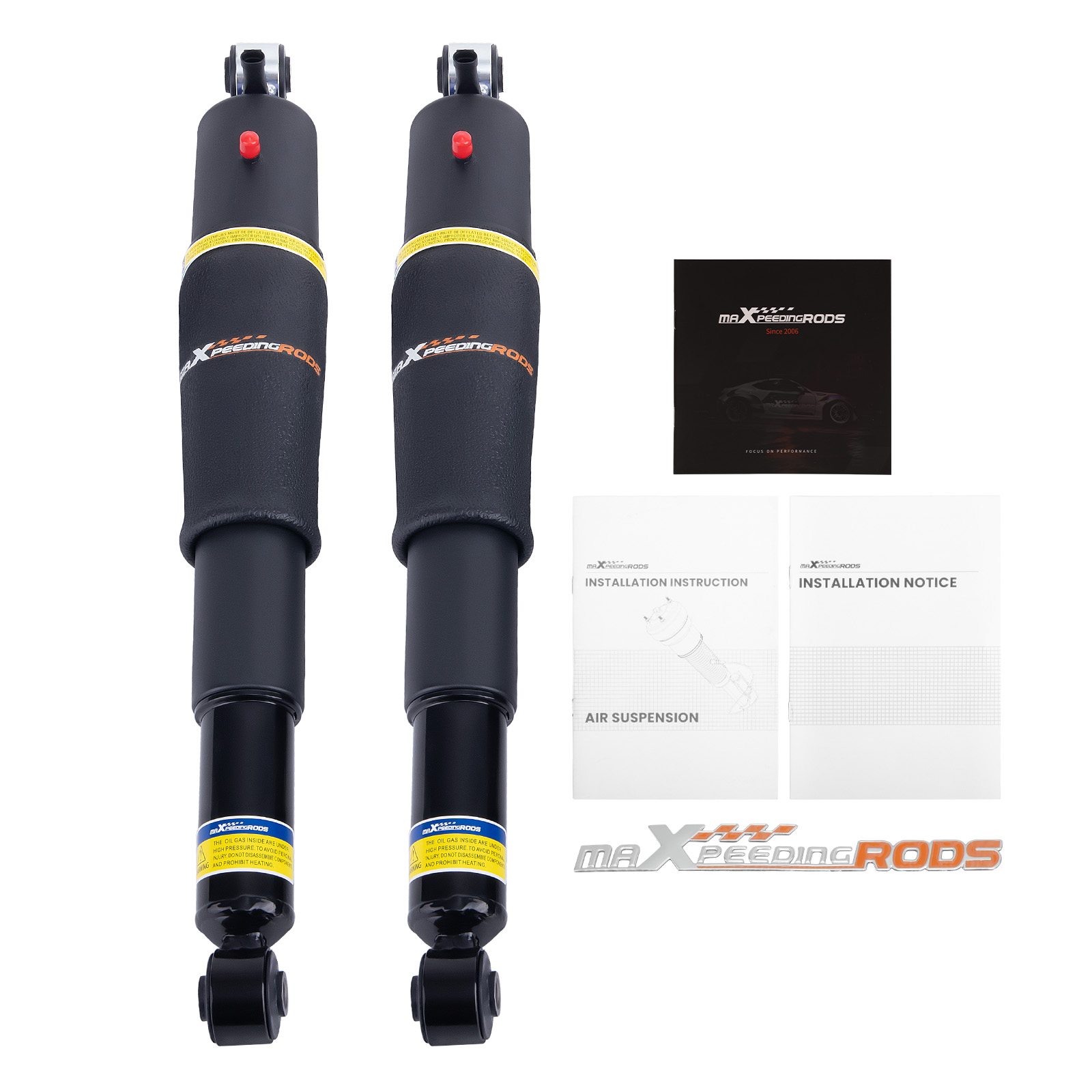 Pair Rear Shock Absorber For Chevrolet GMC Cadillac Escalade GMC Yukon XL AS2708