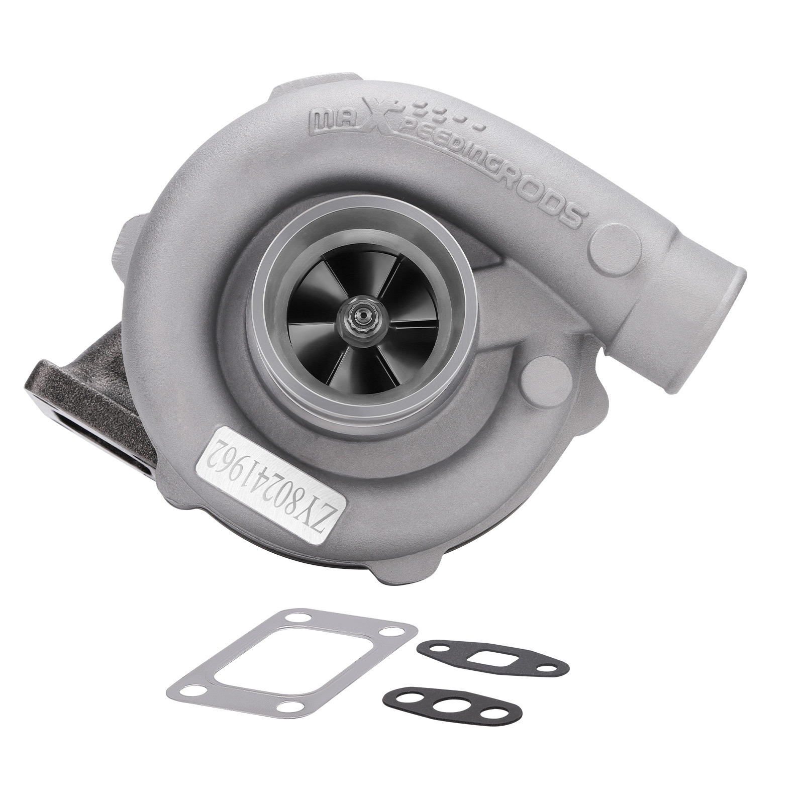 T3 T4 T04E Universal Turbocharger 0.57 A/R Turbine 5-Bolt Exhaust Flange 400+HP