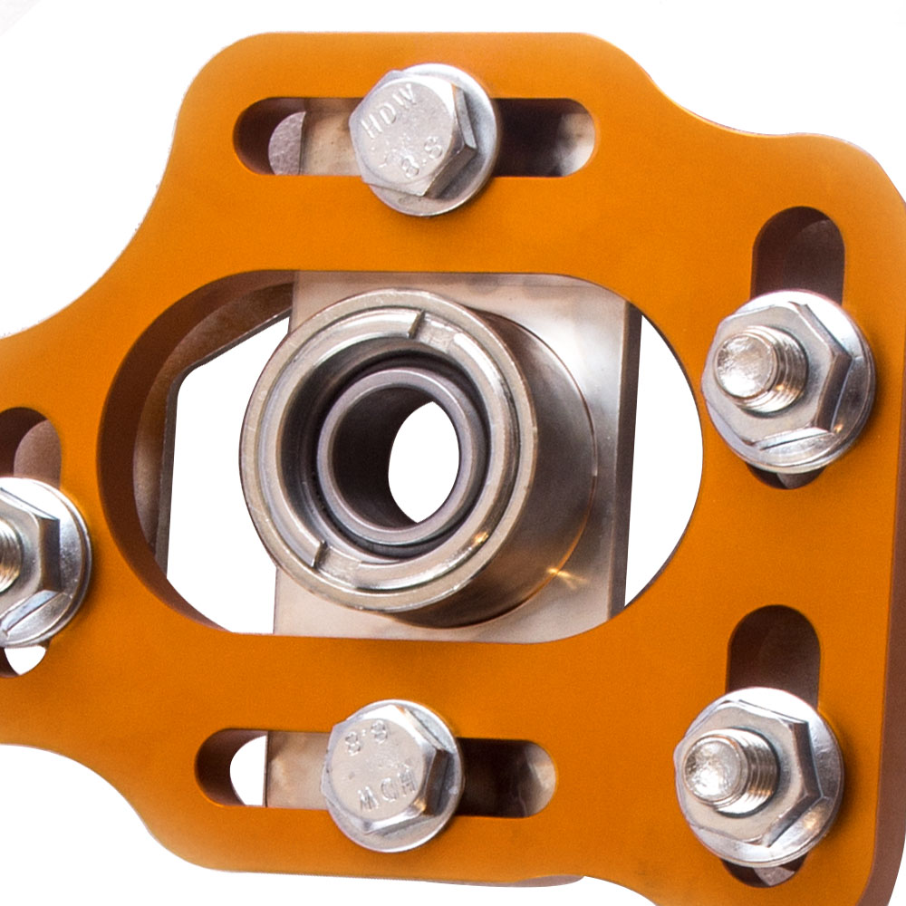 Pair Front Adjustable Caster Plates Camber Plate for Ford Mustang 1979-1989