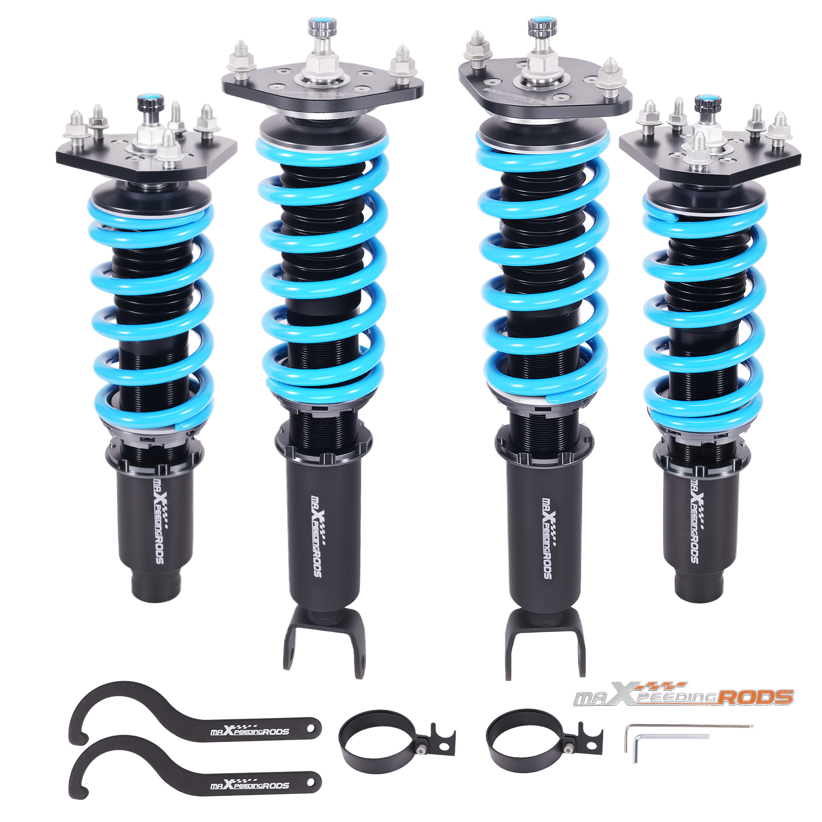 Adjustable 24 Ways Damping Coilover For Honda Prelude BB6 BB8 1996.11-2000.08