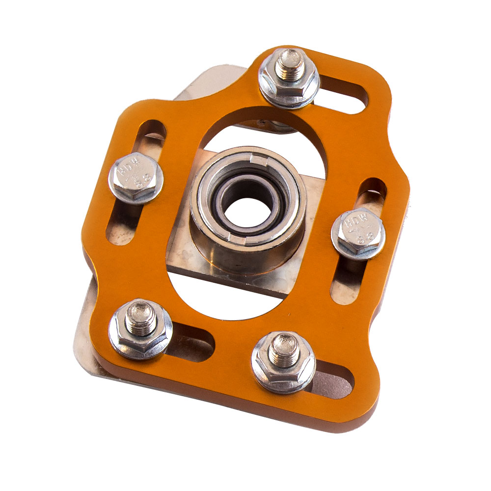 2 Pieces Front Adjustable Caster Plates Camber Plate for Ford Mustang 1979-1989