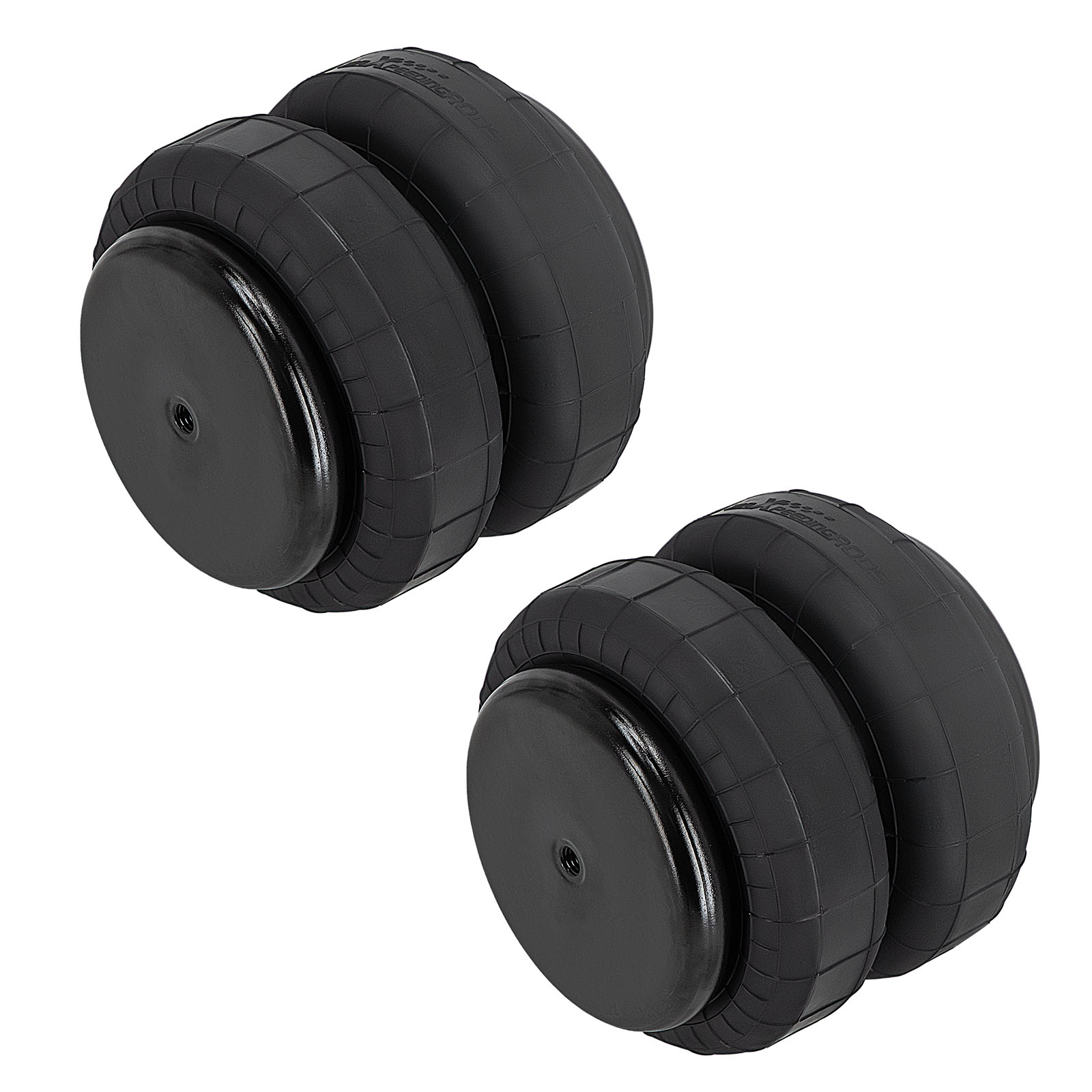 2X Air Suspension Sping Bag Double Bellow Standard 2500 lbs for Ford F150 GMC