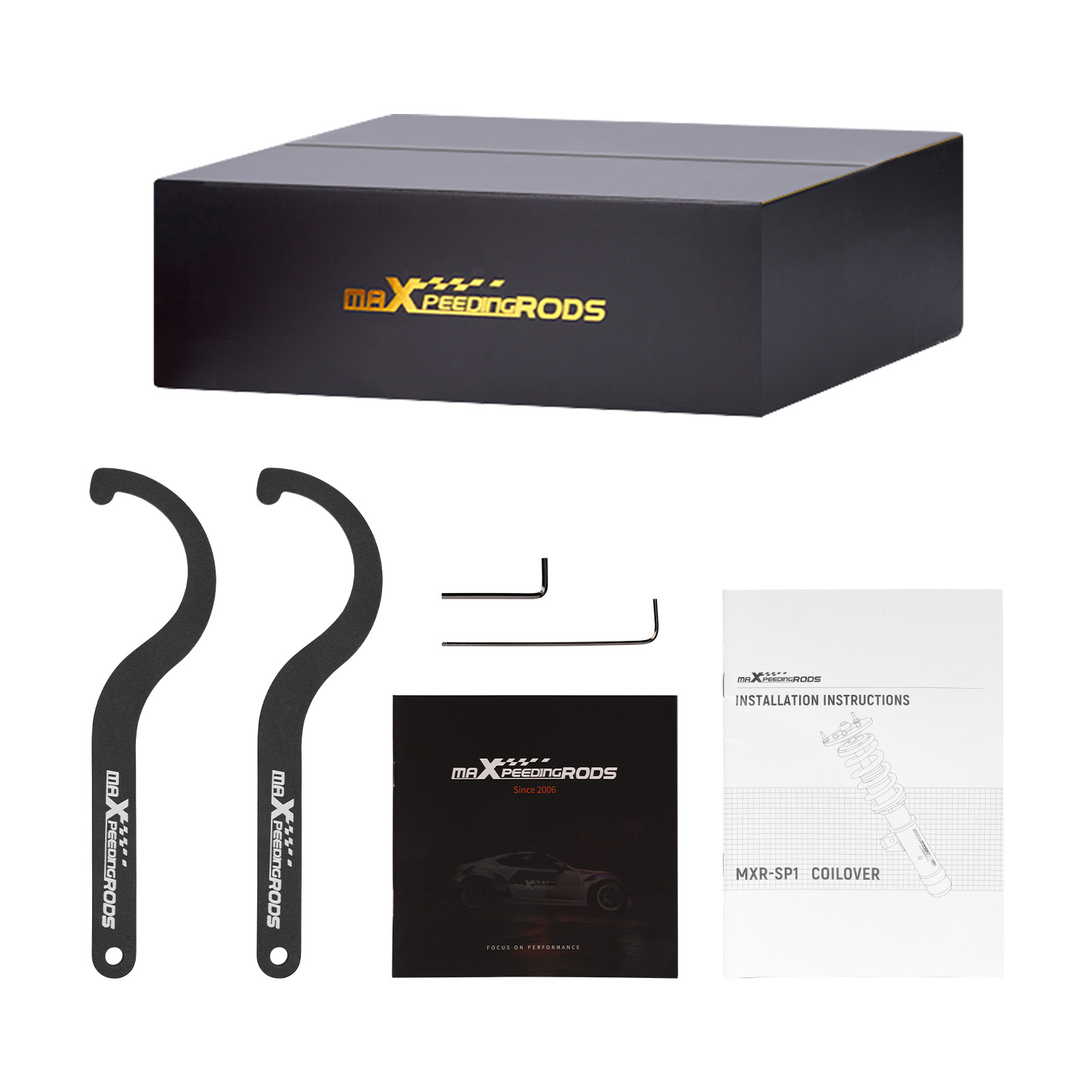 Coilover Upgraded T6 Series 24 Ways Damper Adjustment For Scion TC 2011-2016