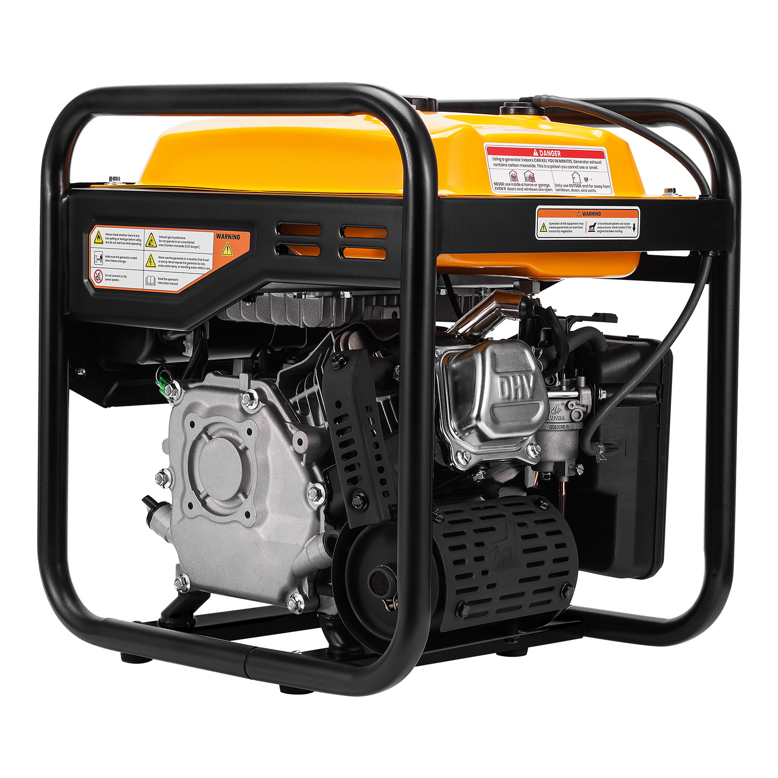 3500W Inverter Generator Gas Powered 223cc Engine Pure Sine Wave Technology