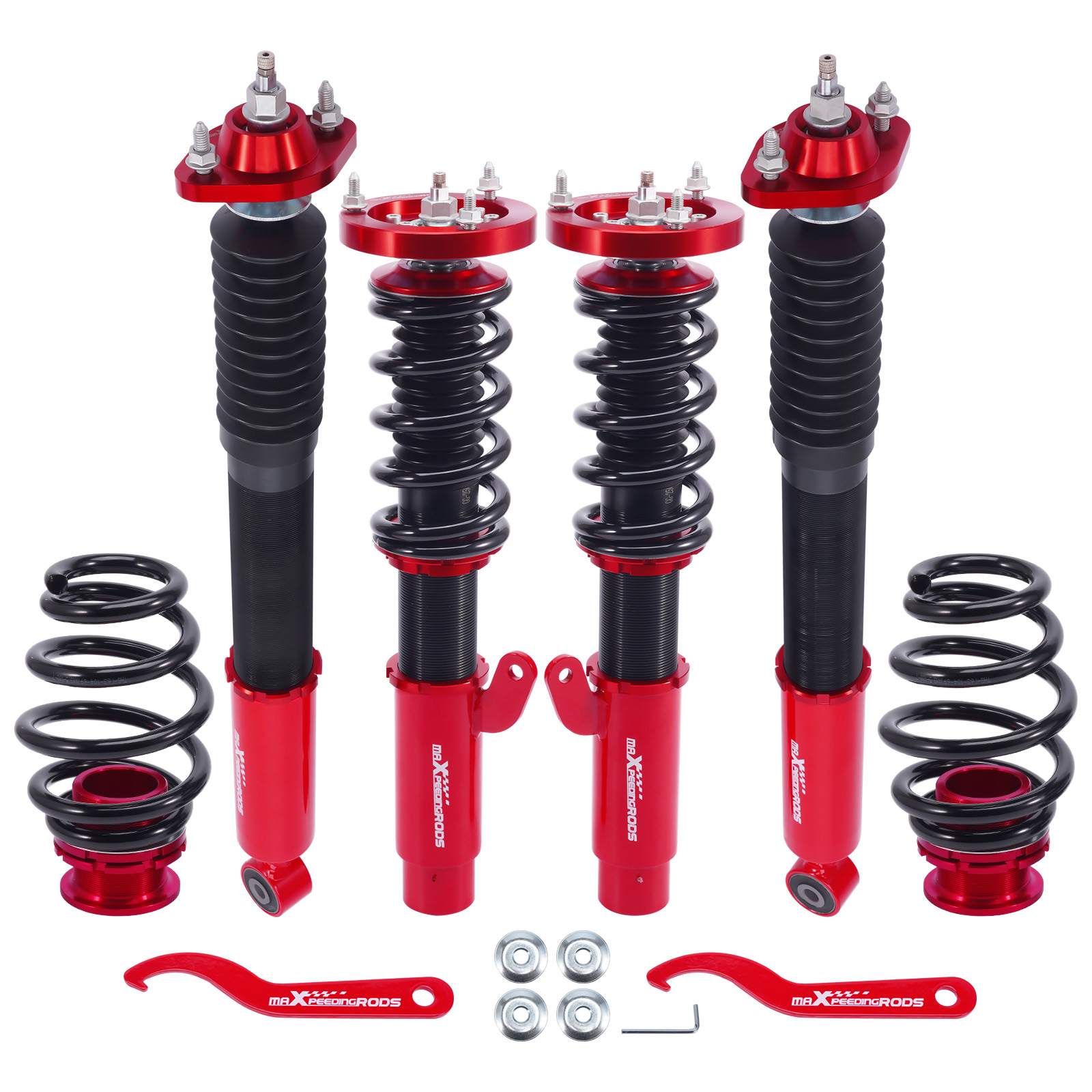 24 Way Adjustable Damper Coilover For BMW E46 3-Series 330ci 325ci 323ci 00-07
