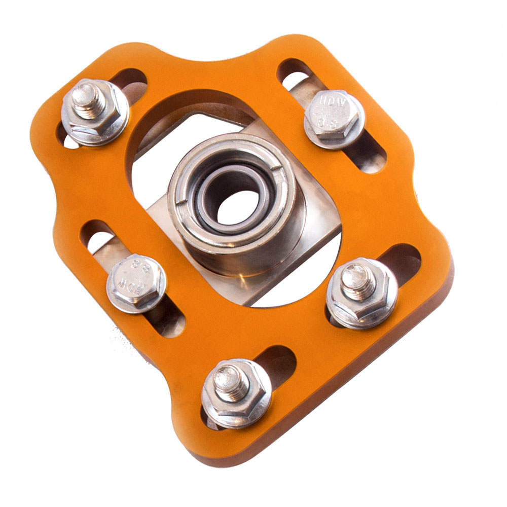 Pair Front Adjustable Caster Plates Camber Plate for Ford Mustang 1979-1989