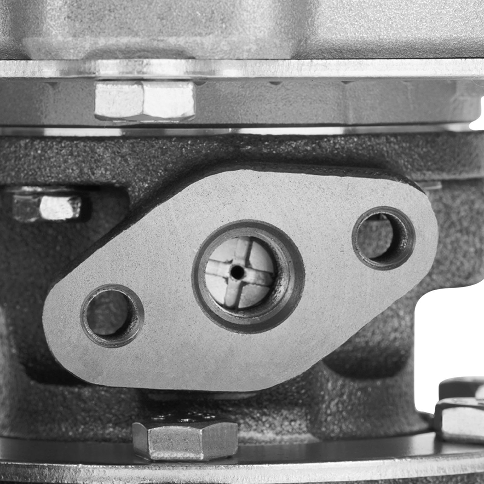 T3 T04E 420HP Universal Turbocharger 0.63 A/R Kit & Oil Feed Drain Return Lines