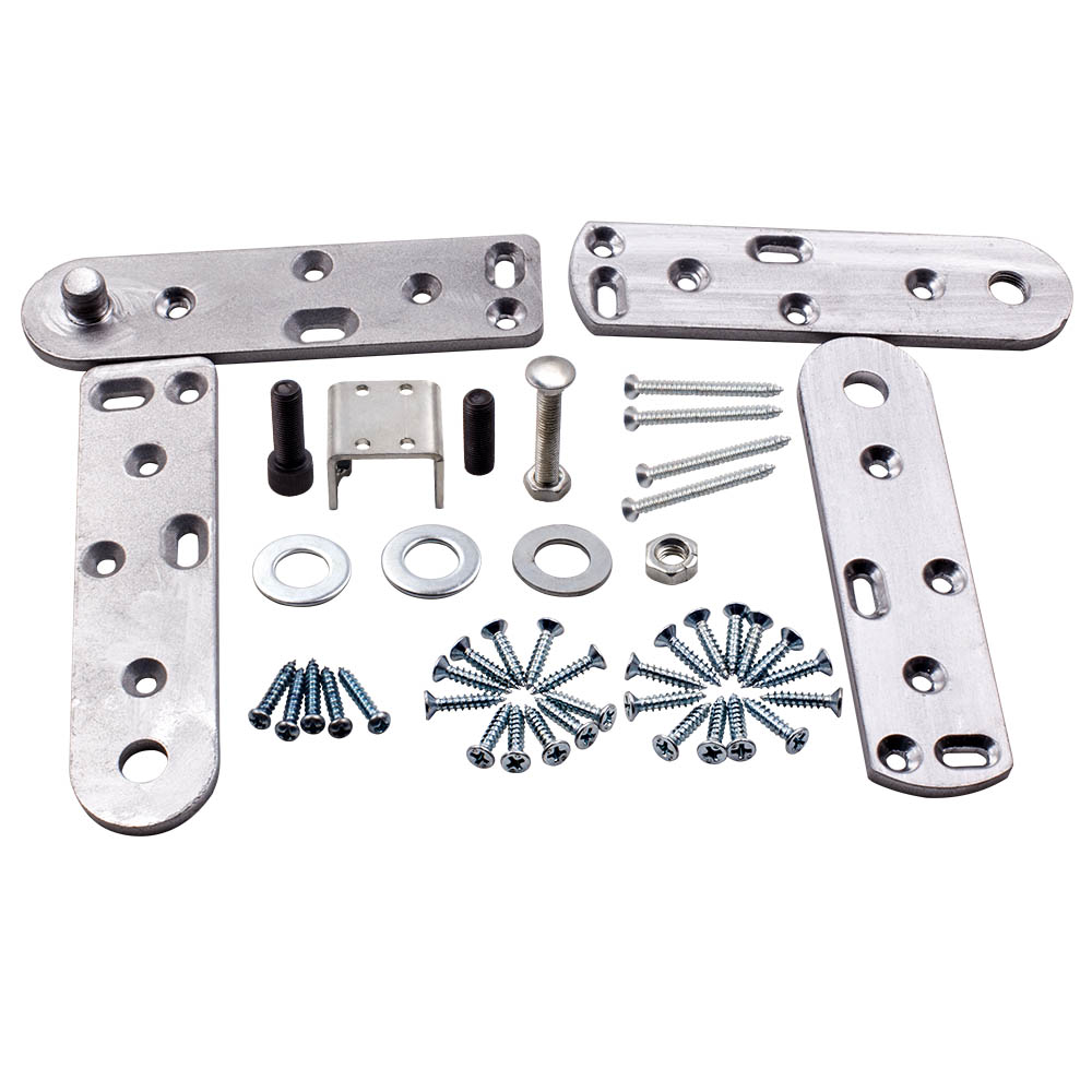 Door Pivot Hinge Rotating Door Hinge 360 Degree Stainless Steel Hinges 2PCS