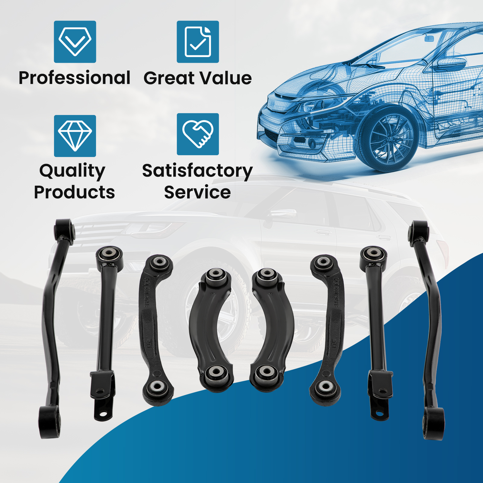 WHY CHOOSE OUR CONTROL ARM?
