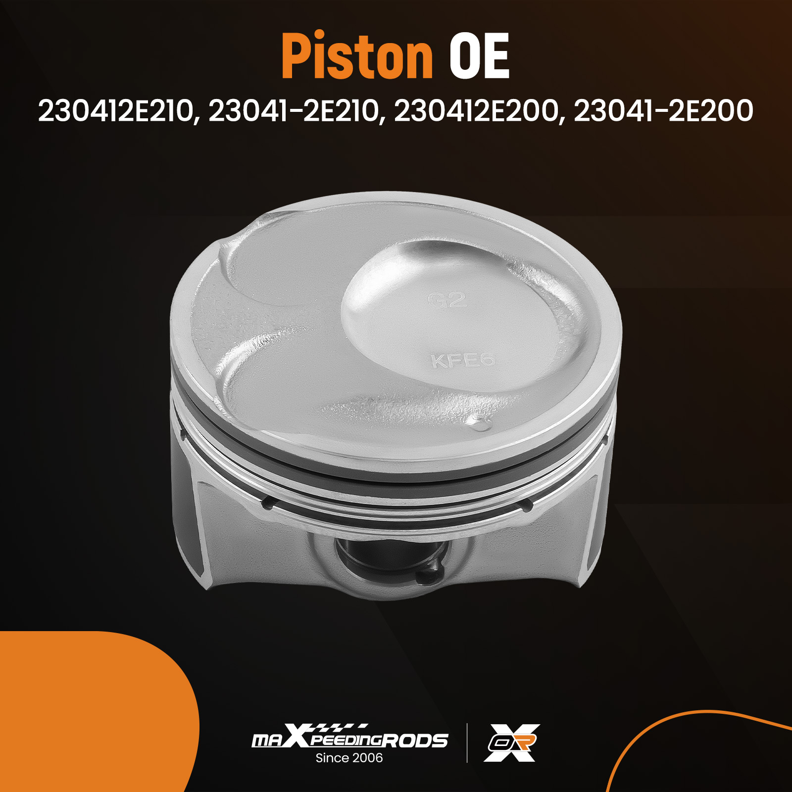 Piston & Ring Set OE
